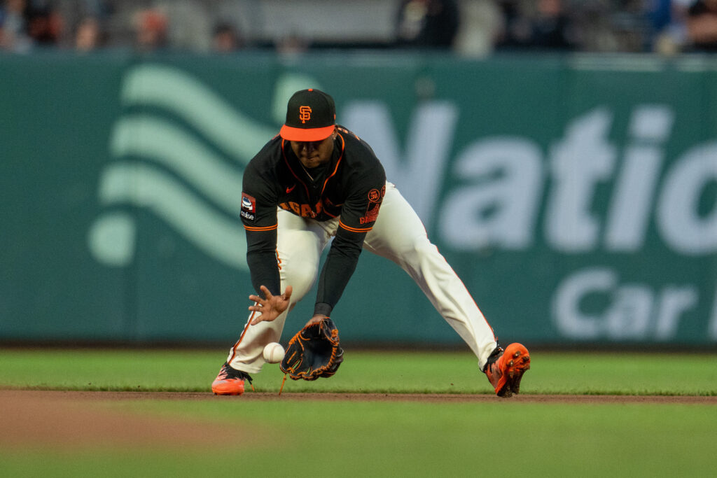 Giants' Marco Luciano might stick at shortstop but gets work at second