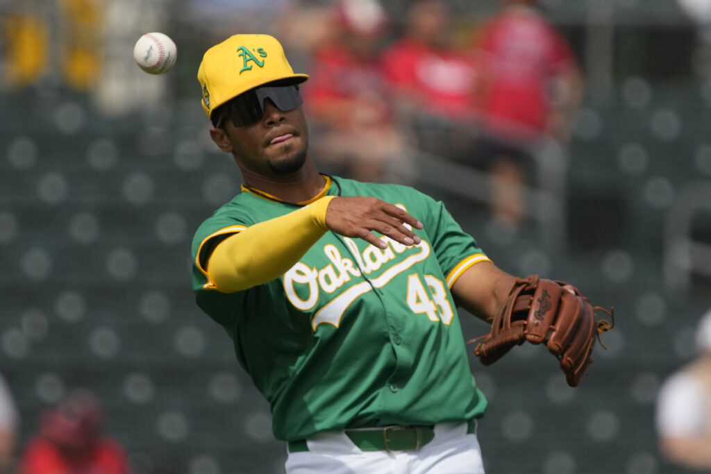 Darell Hernaiz Makes Athletics&rsquo; Opening Day Roster