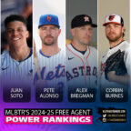 2024-25 MLB Free Agent Power Rankings - MLB Trade Rumors