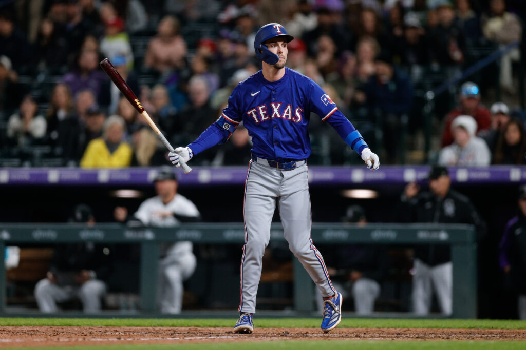 Rangers Place Evan Carter On Injured List; Reinstate Wyatt Langford, Nathan Eovaldi