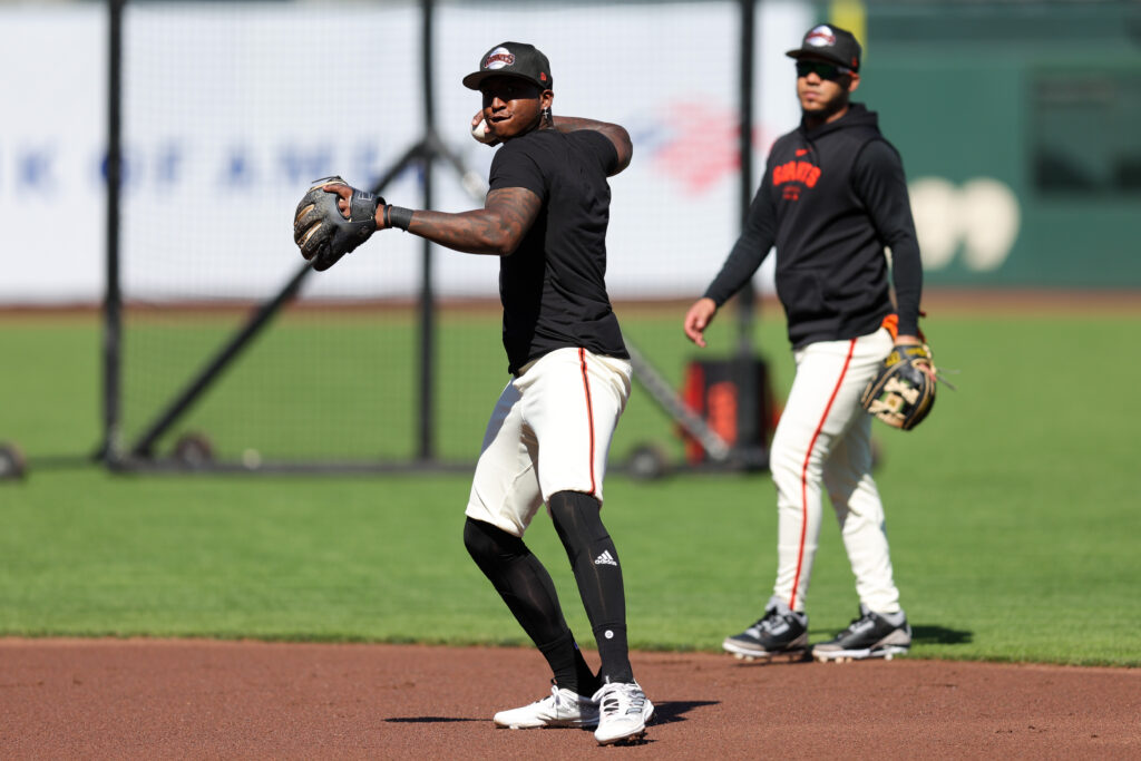 Giants Playing Marco Luciano At Second Base