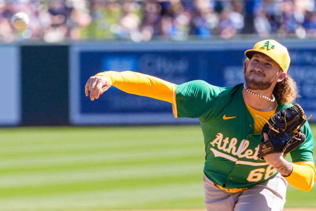 Athletics Finalize Season-Opening Rotation