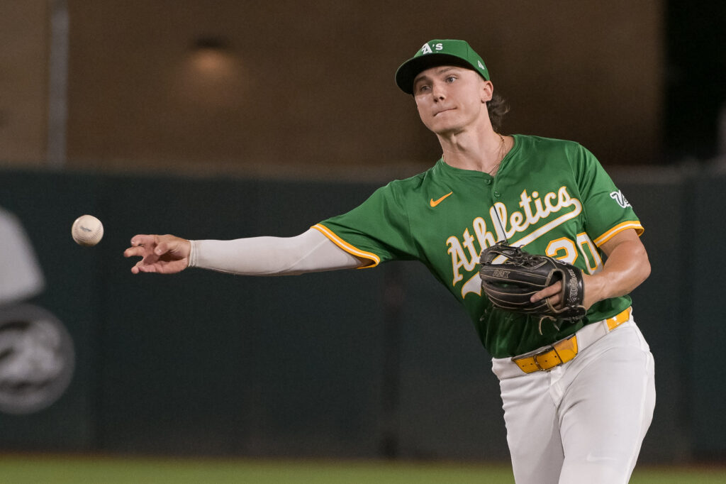 Zack Gelof Dislocates Left Shoulder