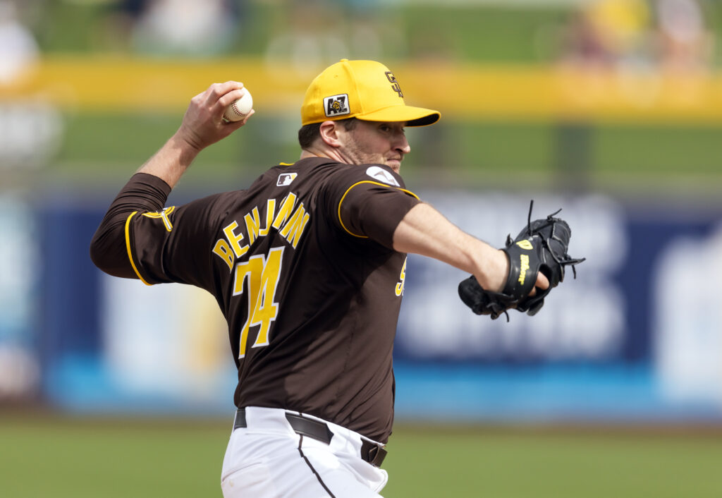 Padres Release Wes Benjamin