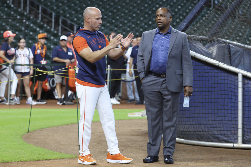 Astros Haven’t Discussed Extension With Manager Joe Espada, GM Dana Brown Astros Haven’t Discussed Extension With Manager Joe Espada, GM Dana Brown