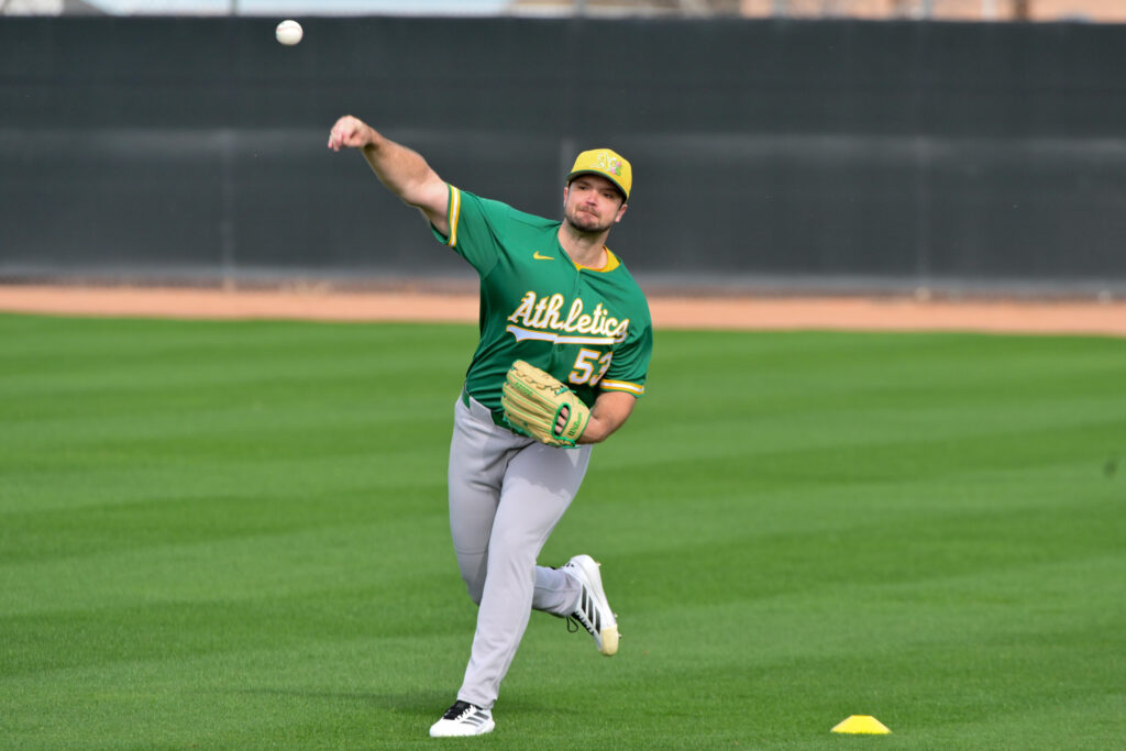 A&rsquo;s Gunnar Hoglund Diagnosed With Lumbar Spine Strain