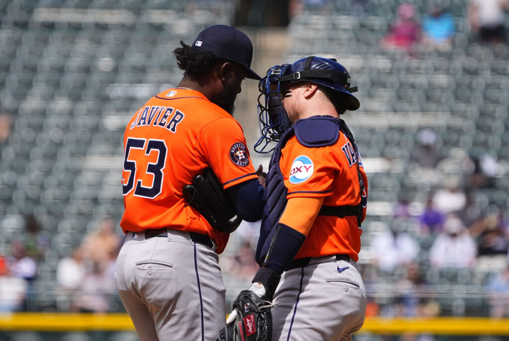 Cristian Javier Exits Start Due To Shoulder Tightness Cristian Javier Exits Start Due To Shoulder Tightness