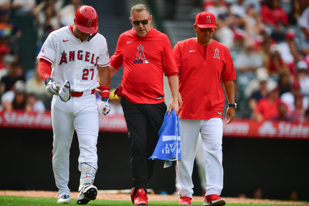 Angels Injury Notes: Trout, Yates, Rodriguez Angels Injury Notes: Trout, Yates, Rodriguez
