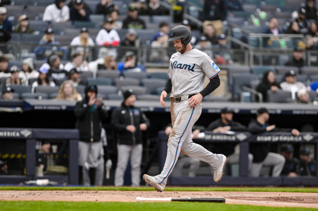 Marlins To Designate Austin Slater For Assignment