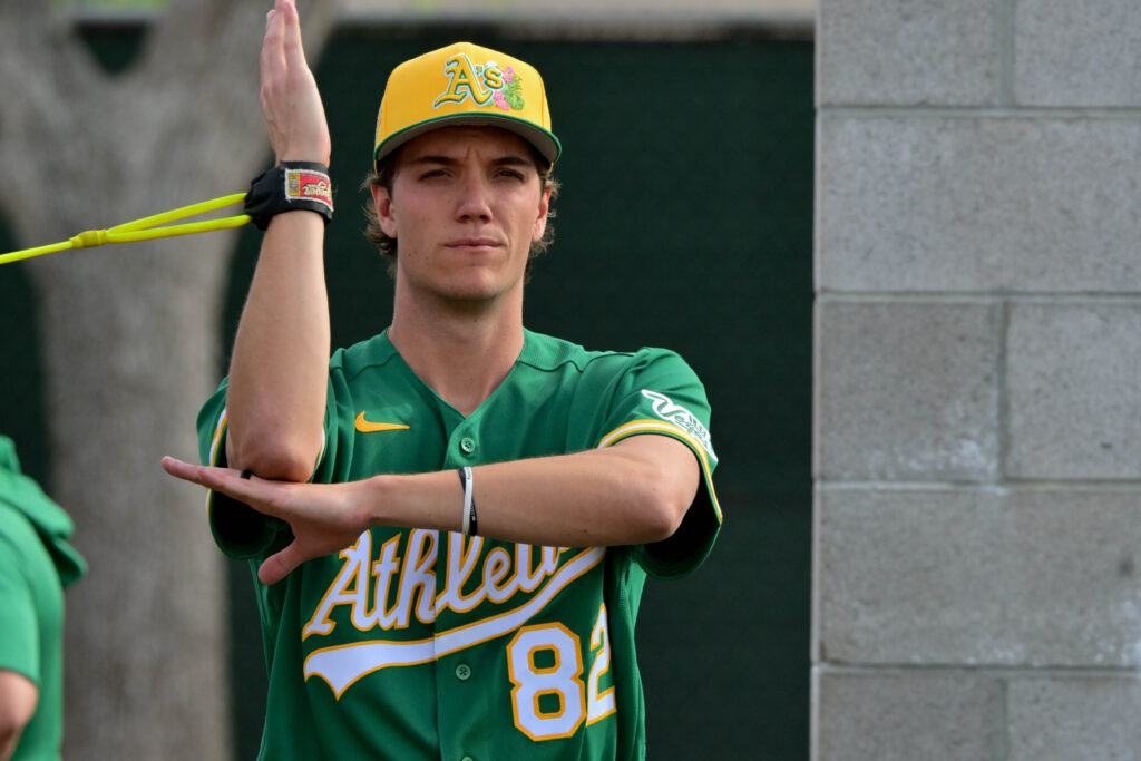 Athletics To Select Kade Morris