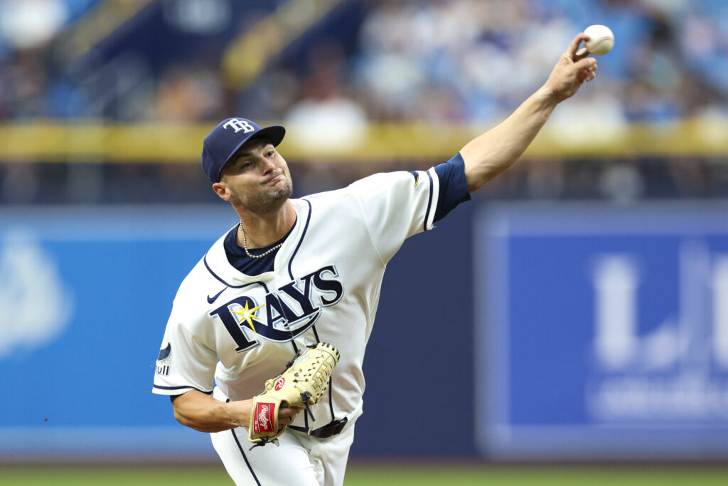 Rays Place Shane McClanahan on Injured List, Recall Alex Cook
