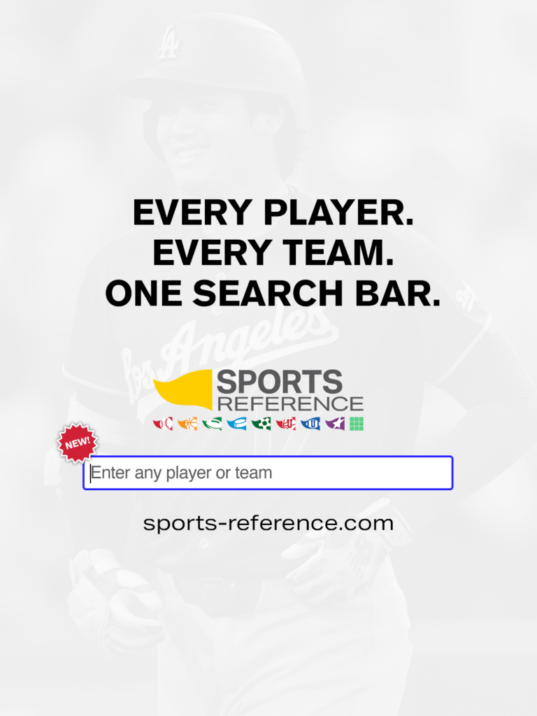 Every Player. Every Team. One Search Bar. (Sponsored)