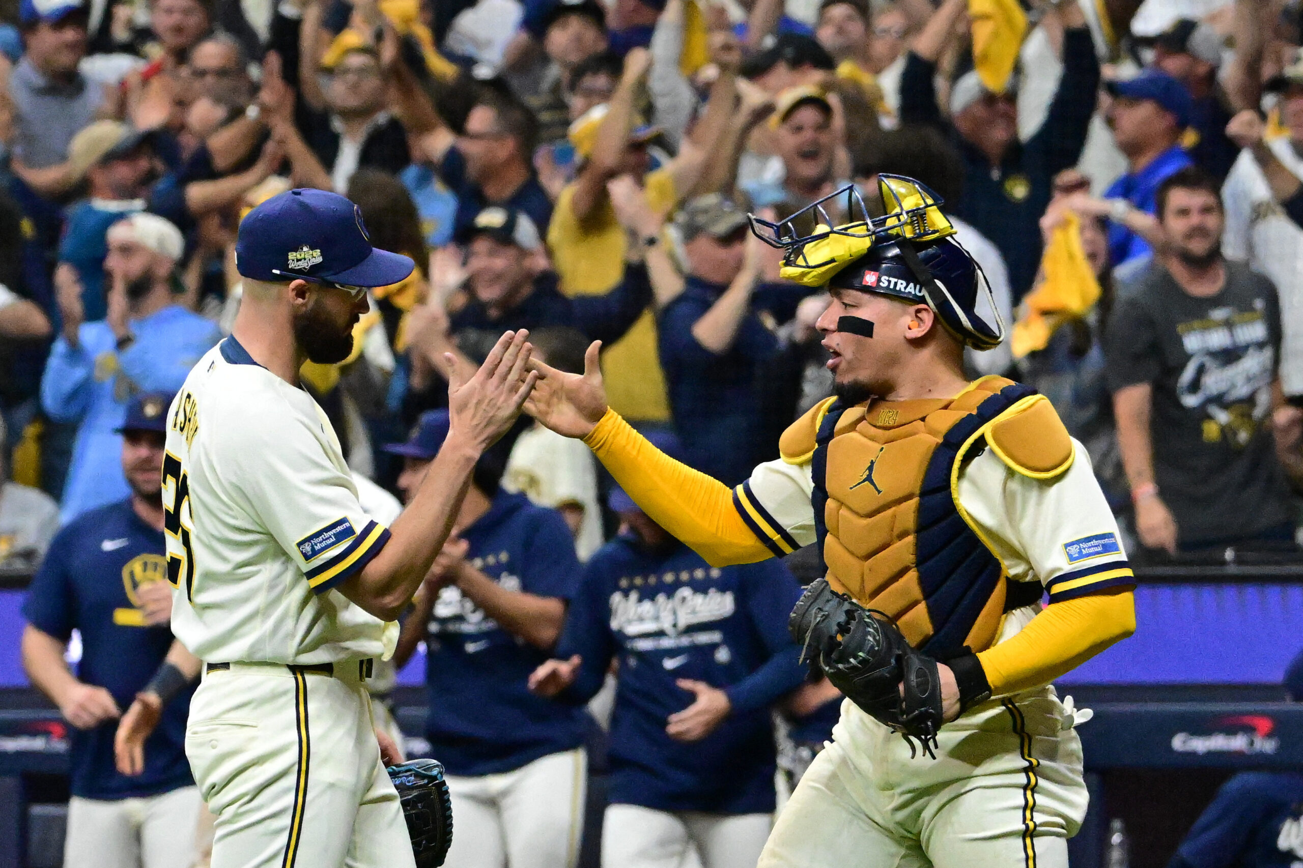 The Opener: Brewers’ 2-0 Series Lead, Historic First Inning, Ashby, photo 2 of 2