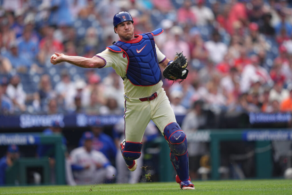 Phillies To Reduce J.T. Realmuto&rsquo;s Catching Workload