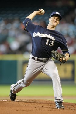 Zack Greinke - Brewers (PW)