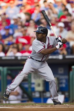 Michael Bourn - Braves (PW)